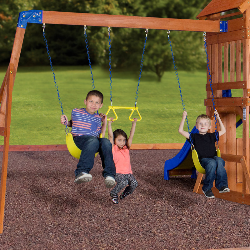 Backyard Discovery Parkway All Cedar Swing Set & Reviews Wayfair.ca